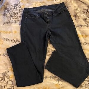 Ann Taylor dark navy skinny jeans